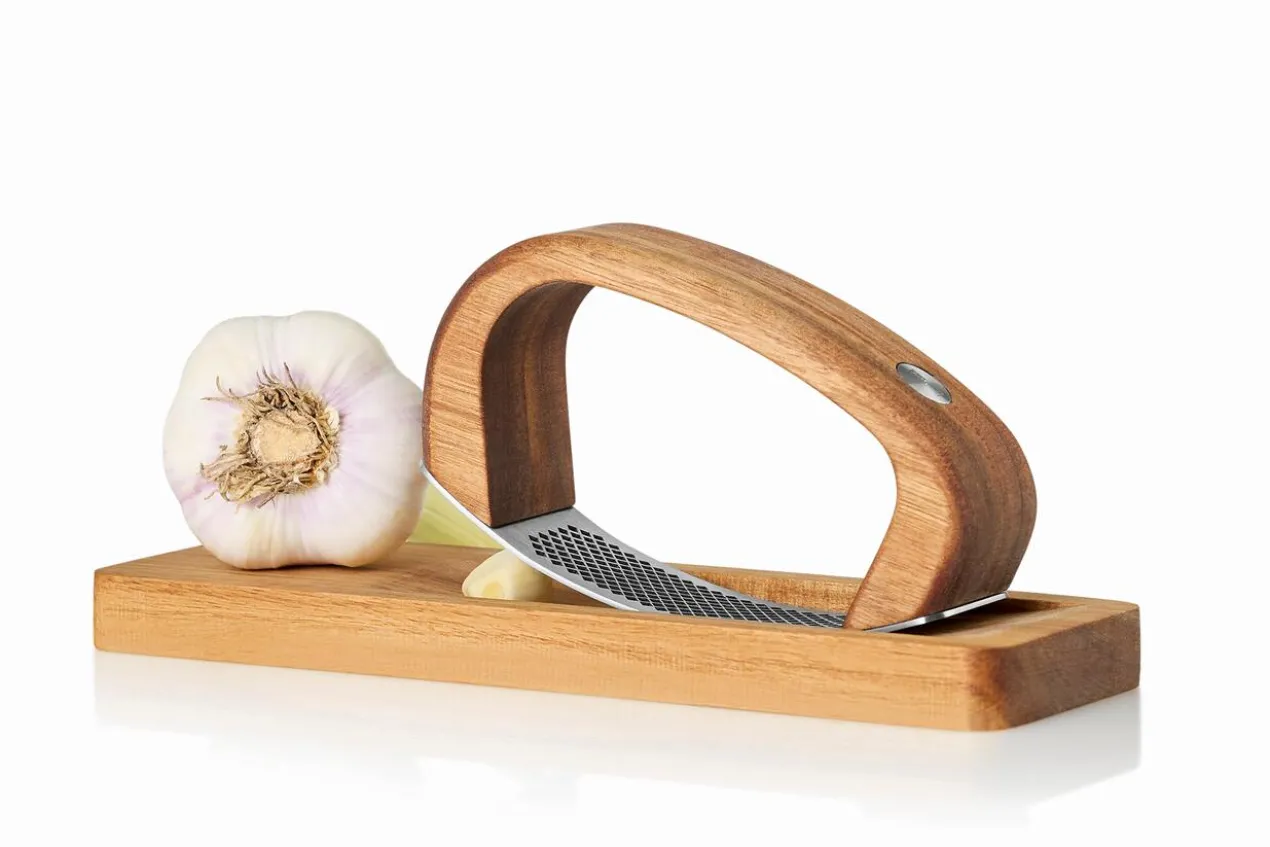 AdHoc® Knoblauchwippe mit Schneidbrett
