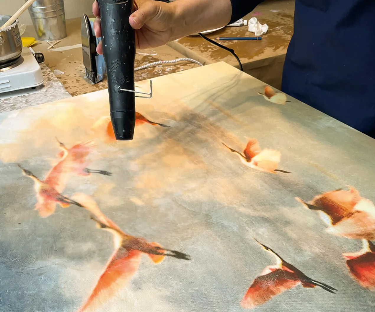 Agnete Sabbagh – Flamingos