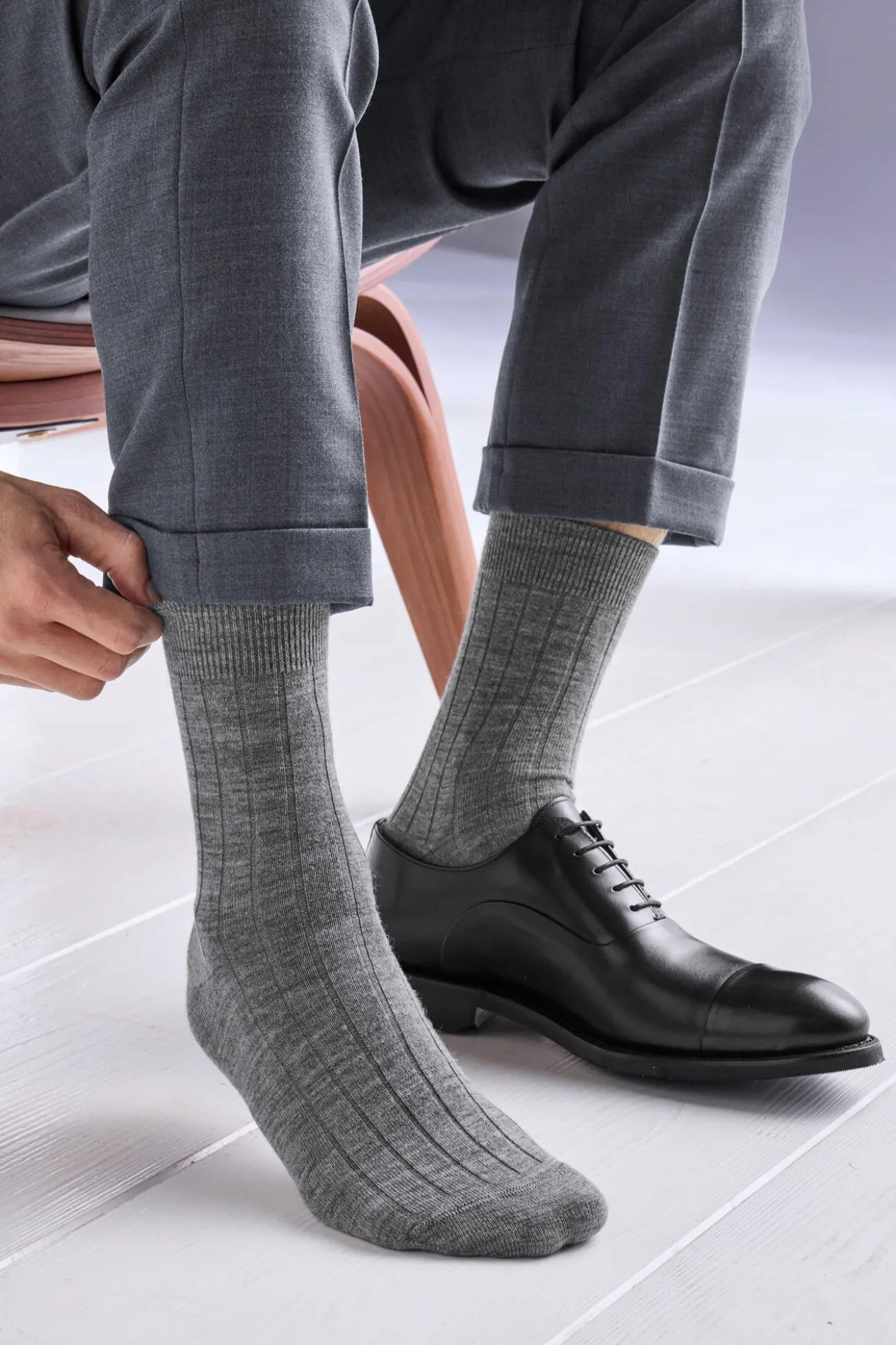 Alpaka-Edelsocken