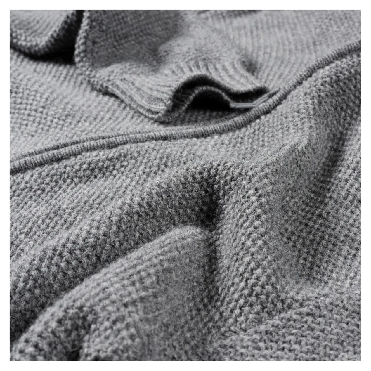 Alpaka-Klima-Strickjacke
