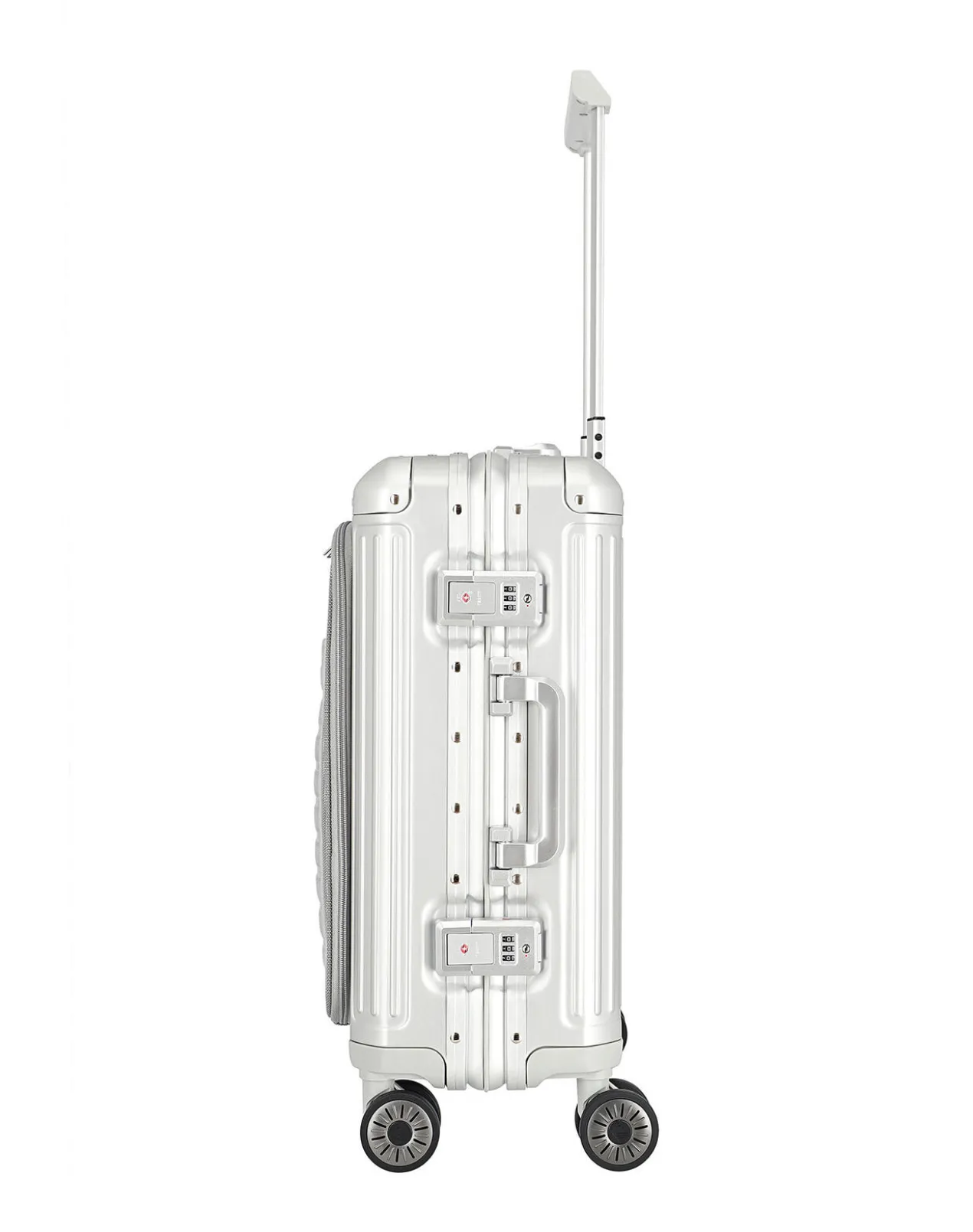 Aluminium-Bordtrolley mit Vortasche
