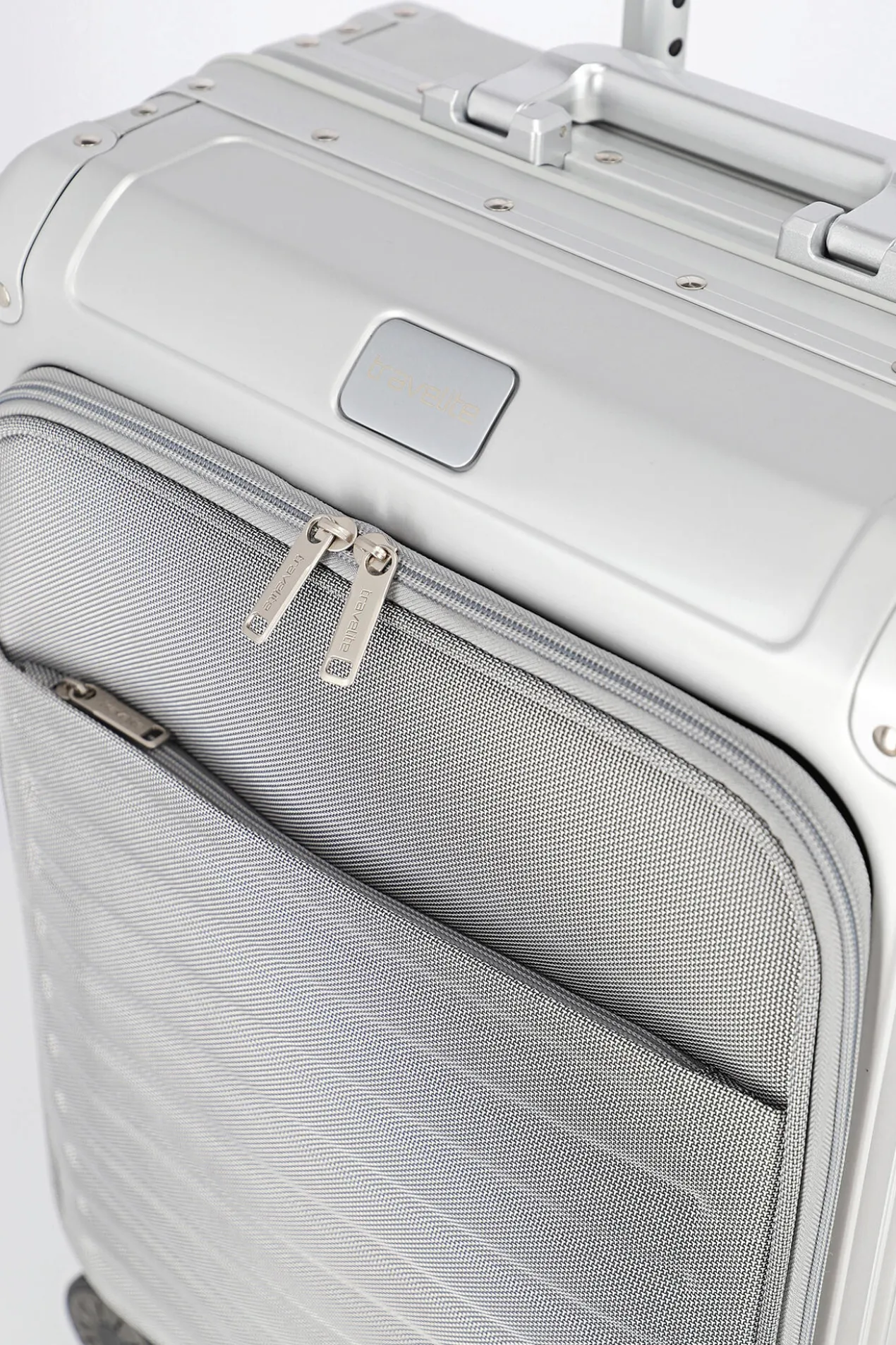 Aluminium-Bordtrolley mit Vortasche