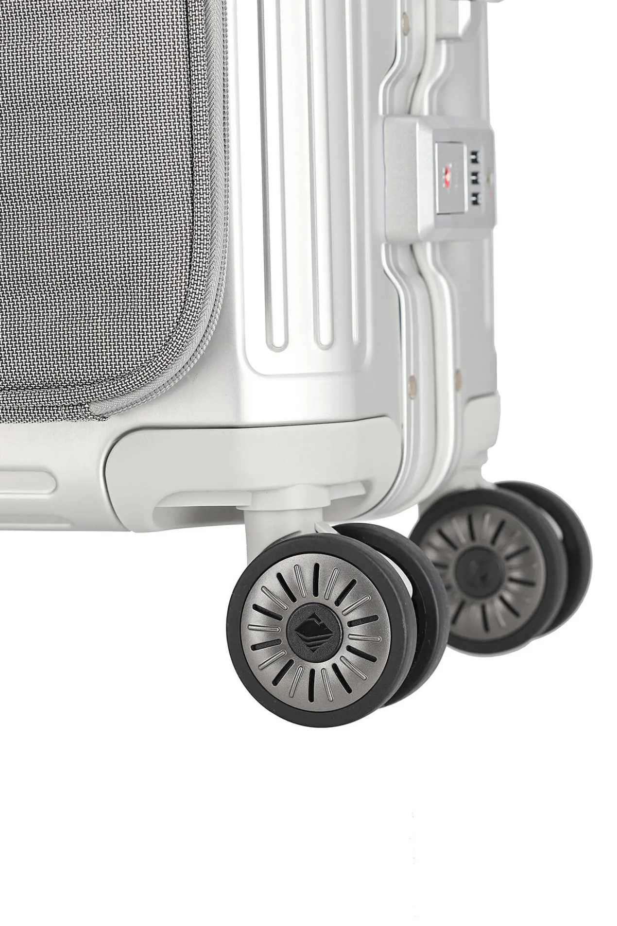 Aluminium-Bordtrolley mit Vortasche