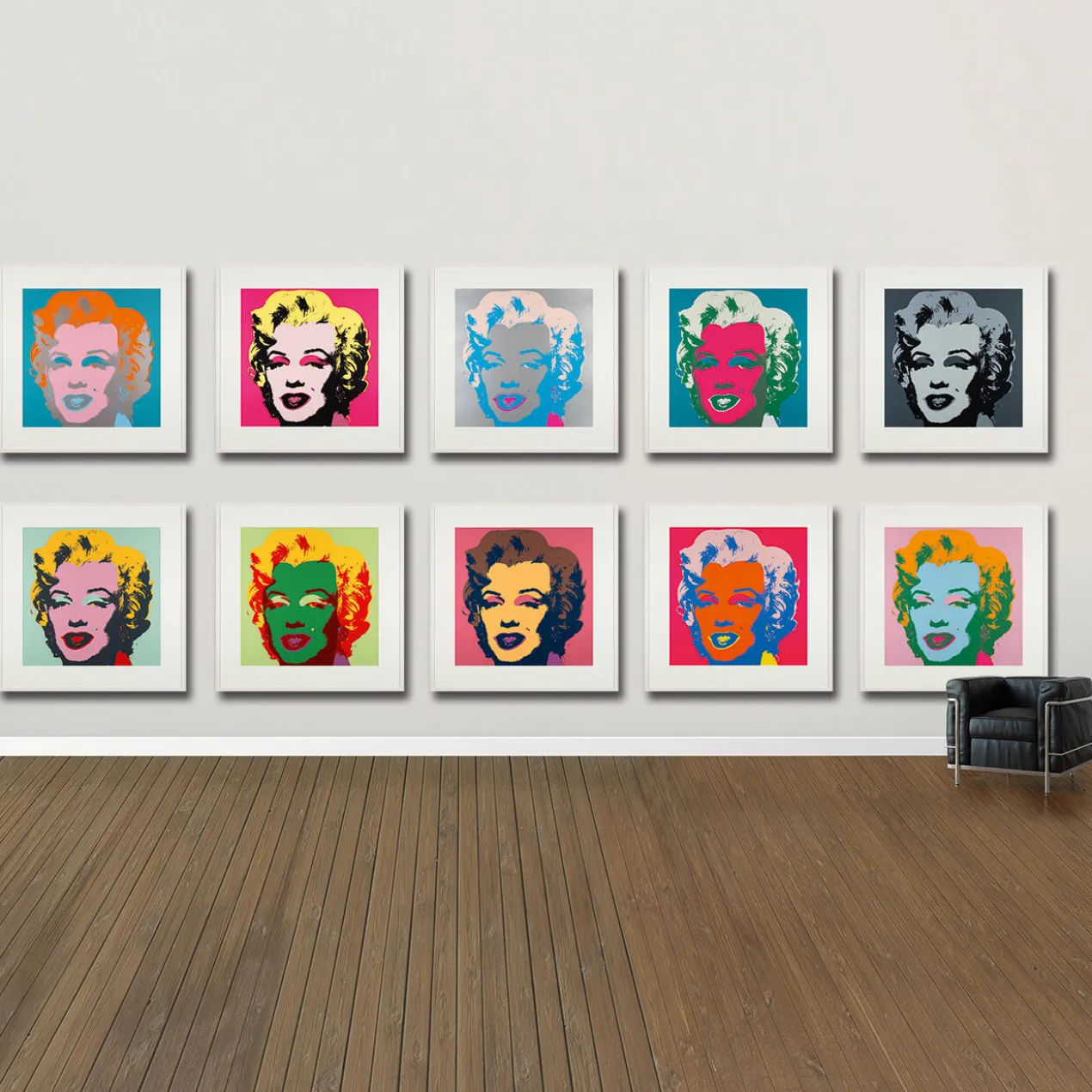Andy Warhol – Marilyn blau