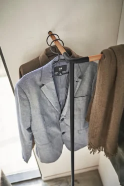 Anlehn-Eckgarderobe