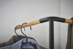 Anlehn-Eckgarderobe