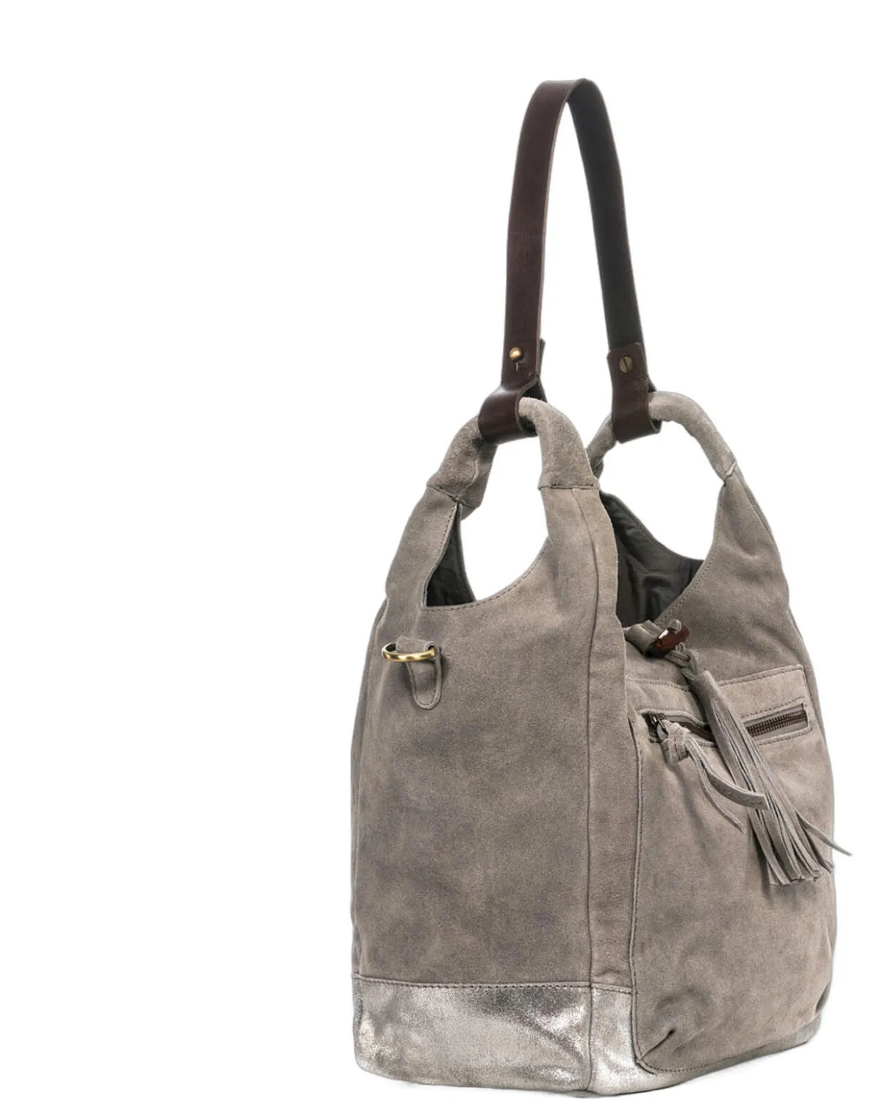 Anokhi Beuteltasche, Stone