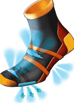 Antiblasen-Socken