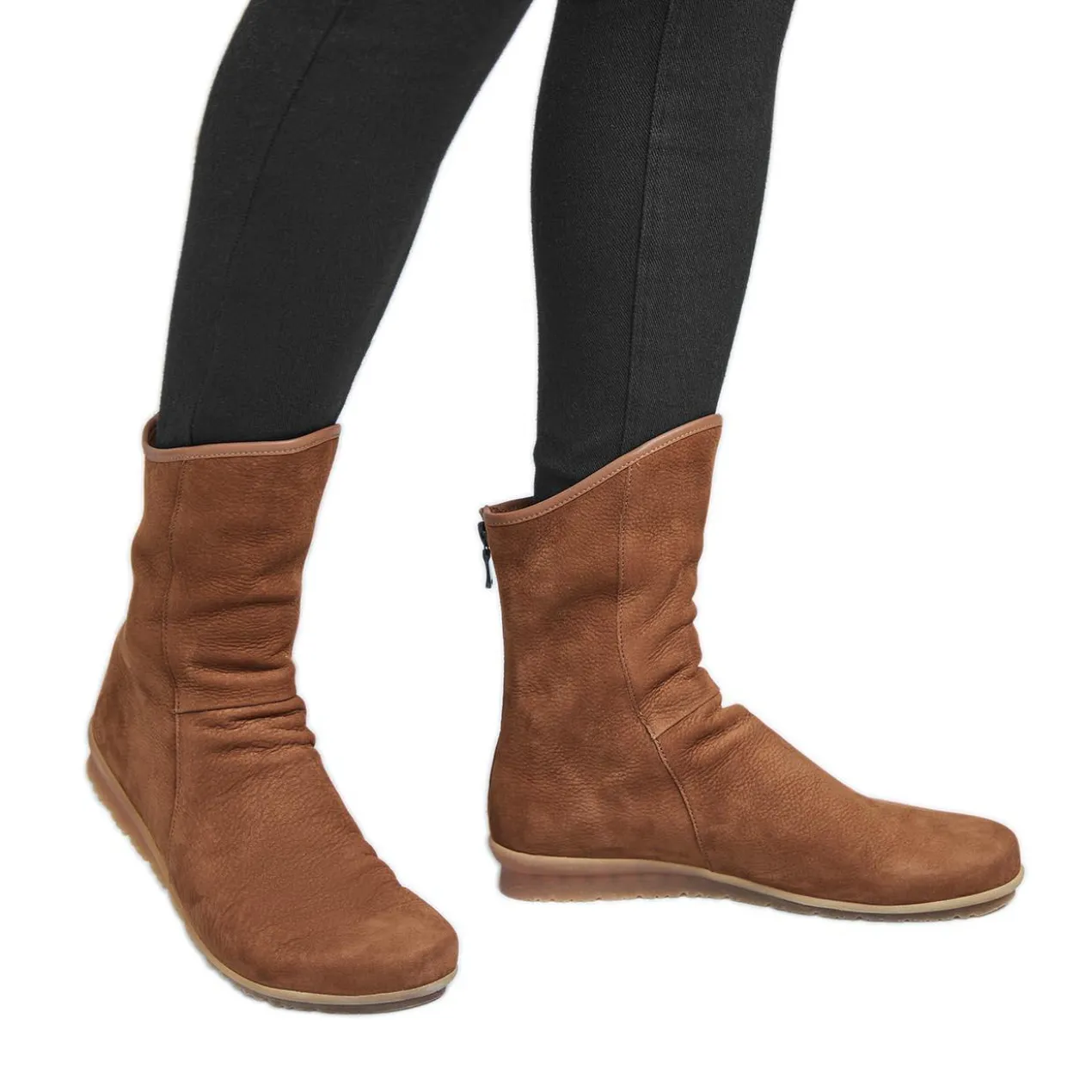arche Stierleder-Stiefelette