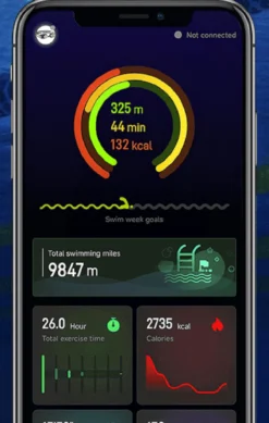 AR-Hightech-Schwimmbrille Holoswim 2