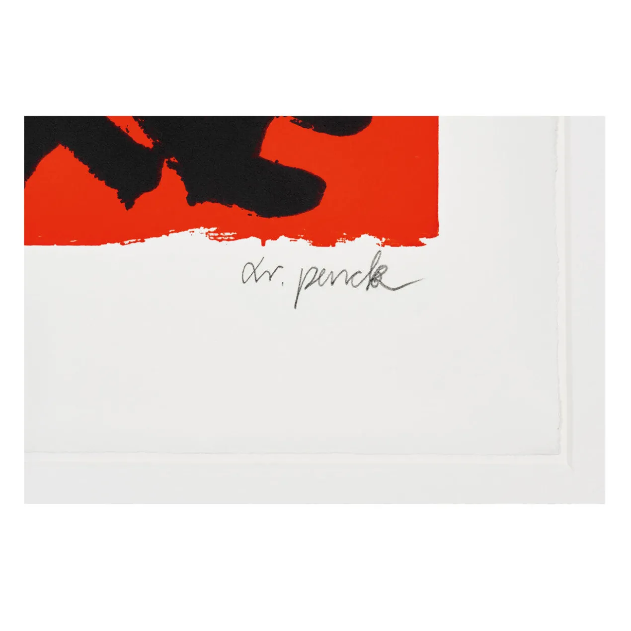 A. R. Penck – Pentagon rot