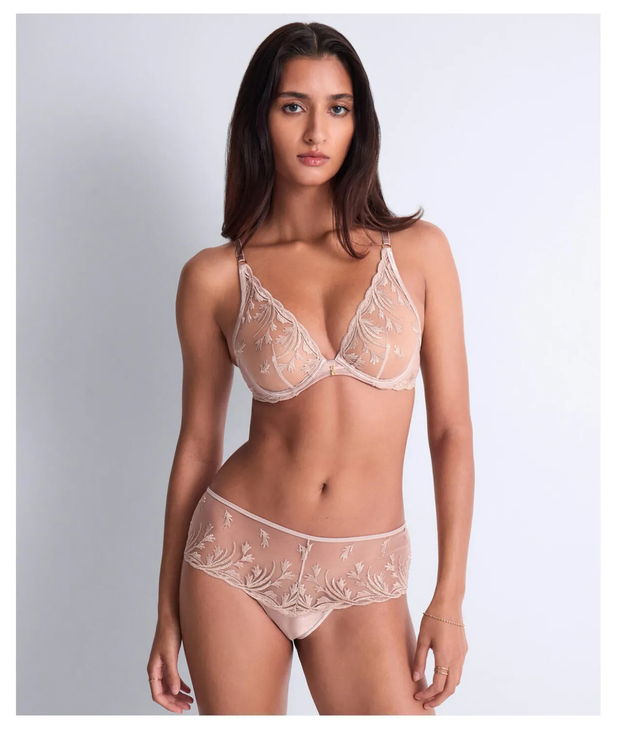 Aubade Triangel-BH oder Hüft-Slip Cosmic Romance