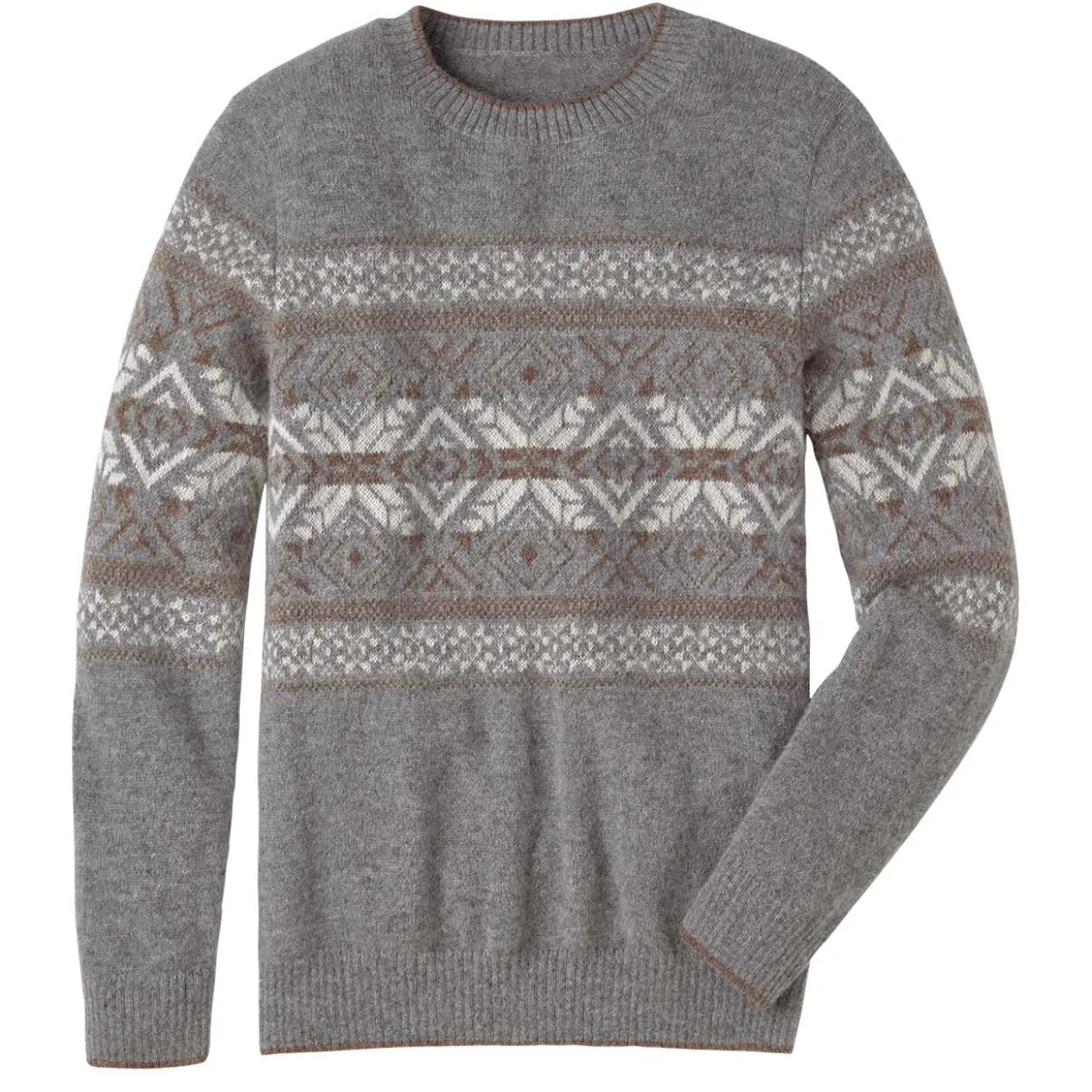 Baby-Alpaka Norwegerpullover