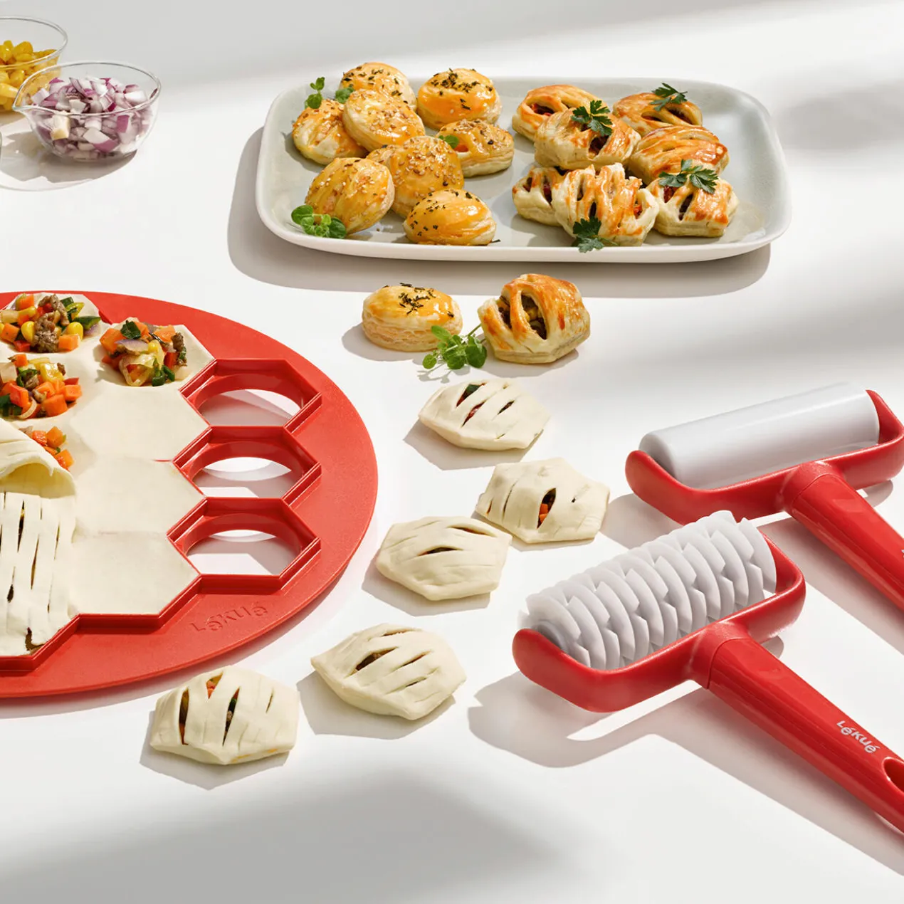 Backset Mini-Pies, 3-teilig