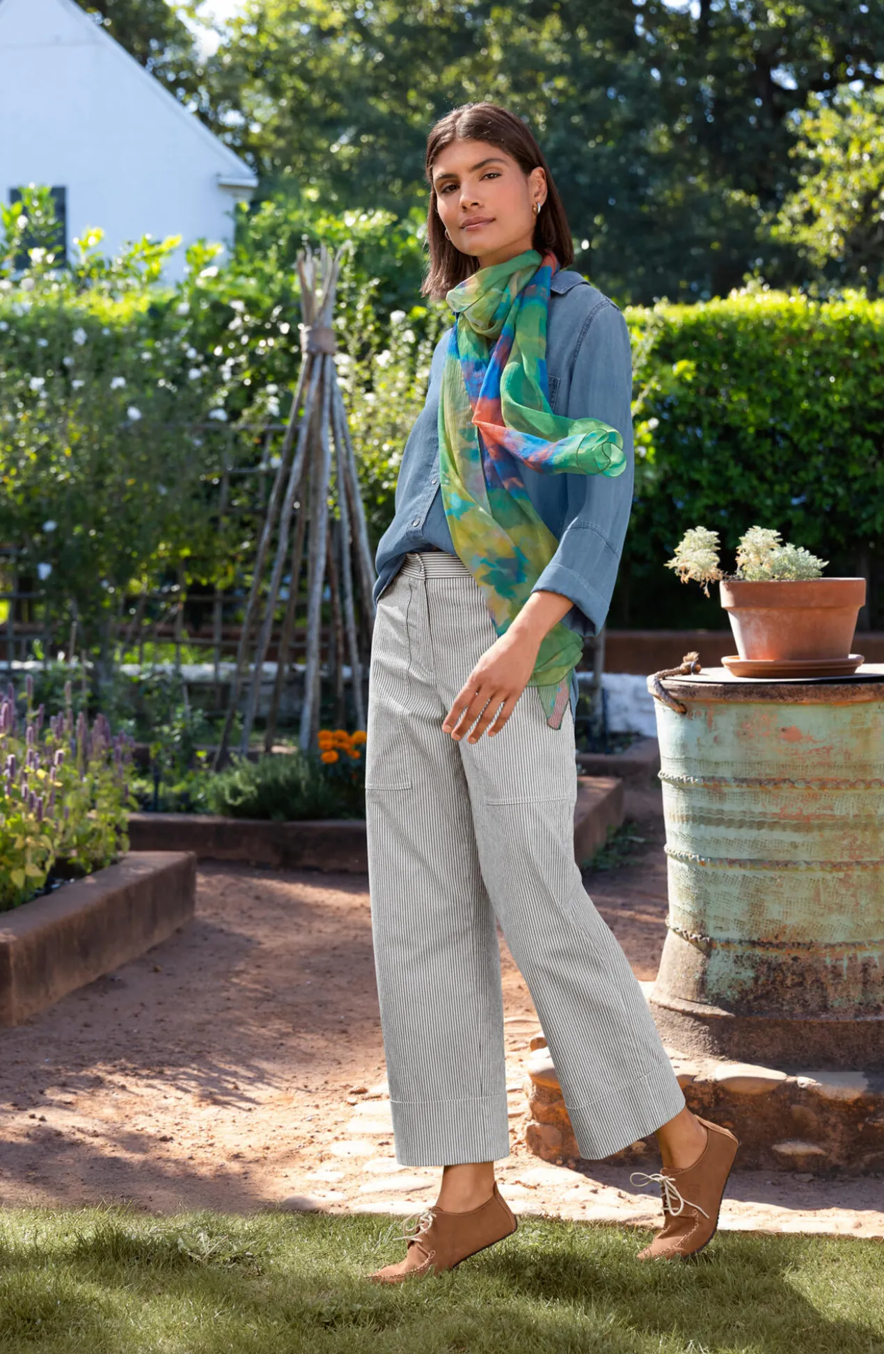 Bella Dahl Jeansbluse