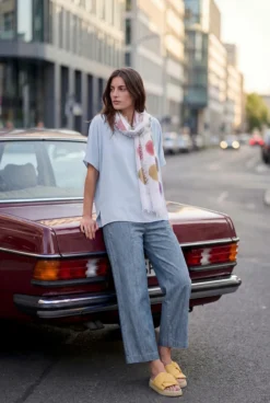 Bella Dahl Lyocell-Leinen-Schlupfjeans