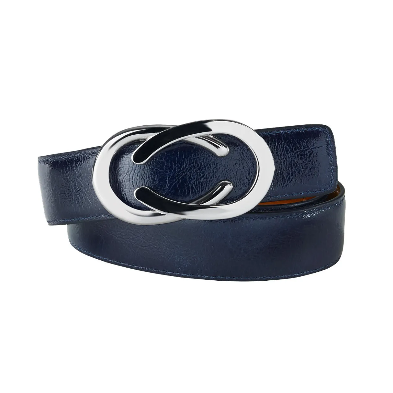 Belts Knautschlack-Wendegürtel