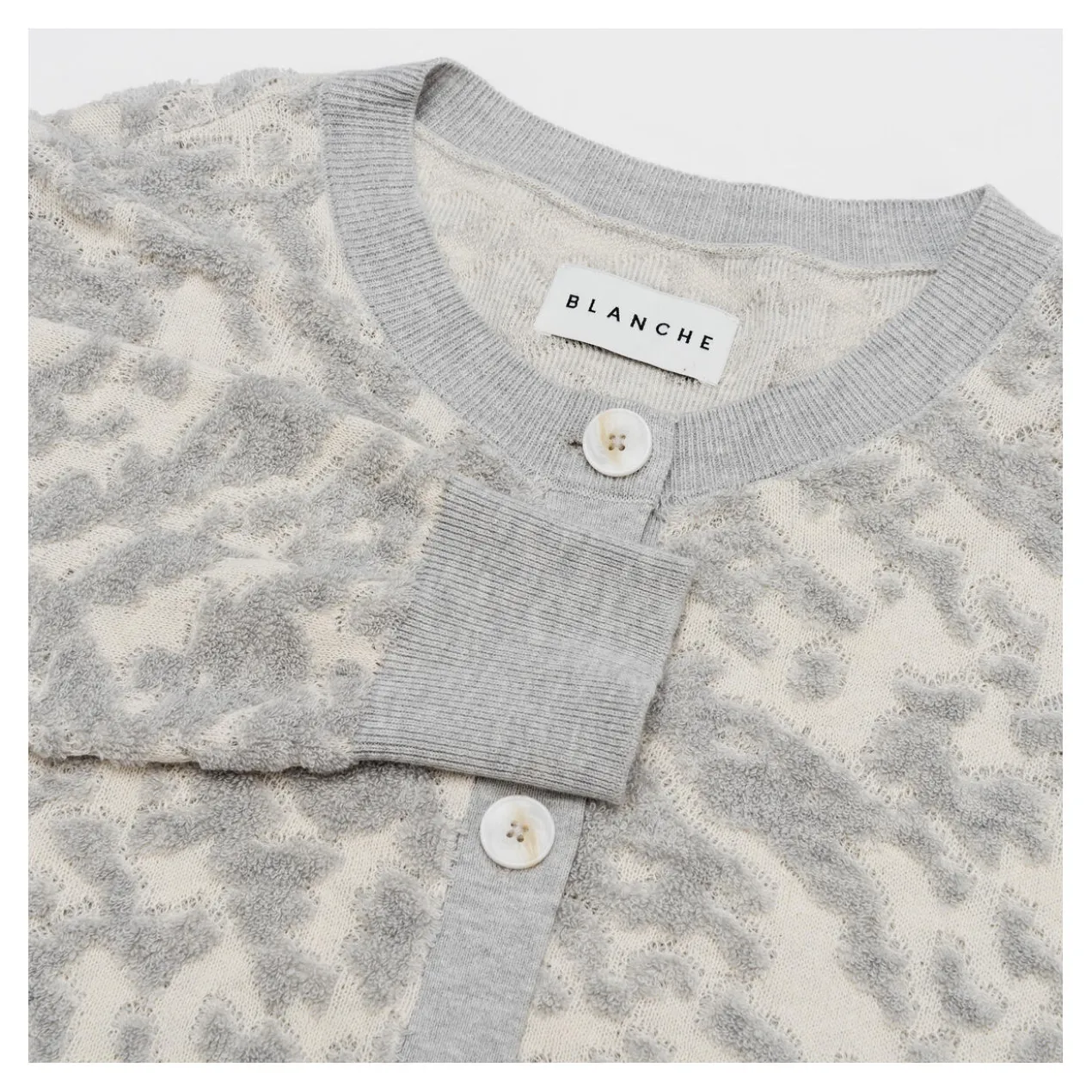 BLANCHE 3D-Jacquard-Twinset