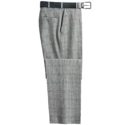 Bottolis Glencheck-Leinenhose