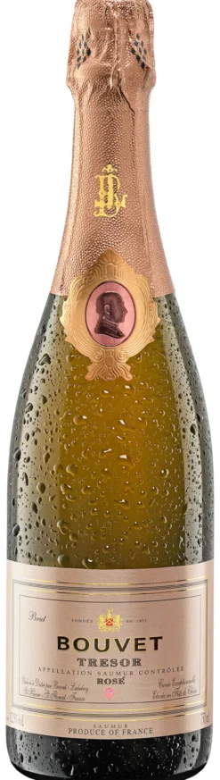 Bouvet Trésor Rosé, Bouvet Ladubay, Saumur AOP, Frankreich