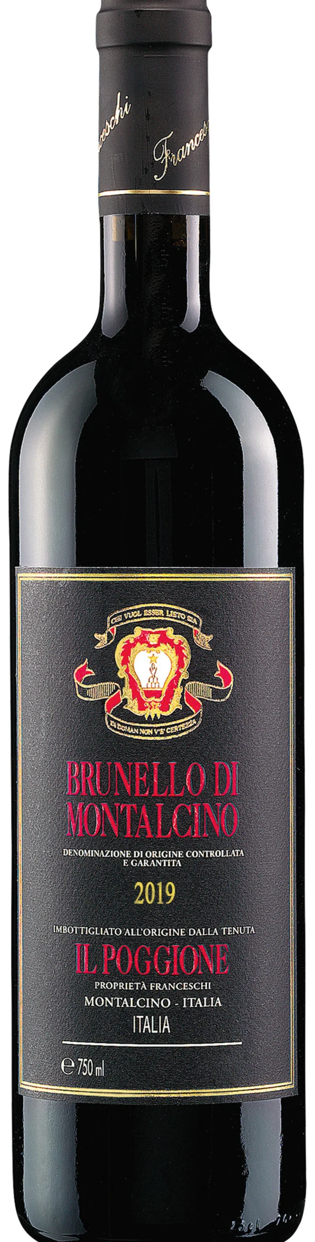 Brunello di Montalcino 2019, Tenuta Il Poggione, Italien