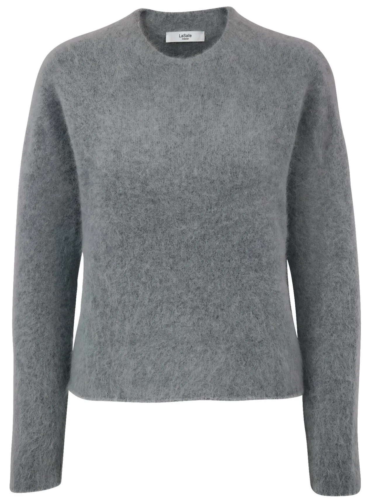 Brushed-Alpaka-Pullover oder -Schal
