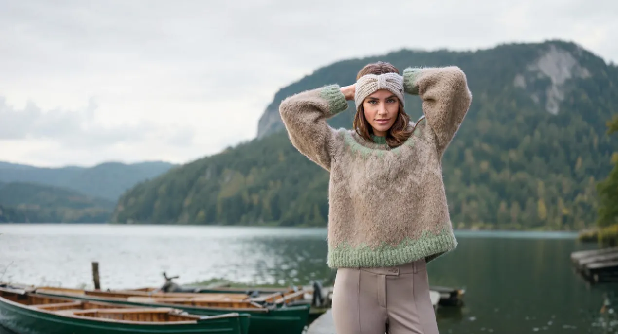 Bæstmor Granny-Norweger-Pullover
