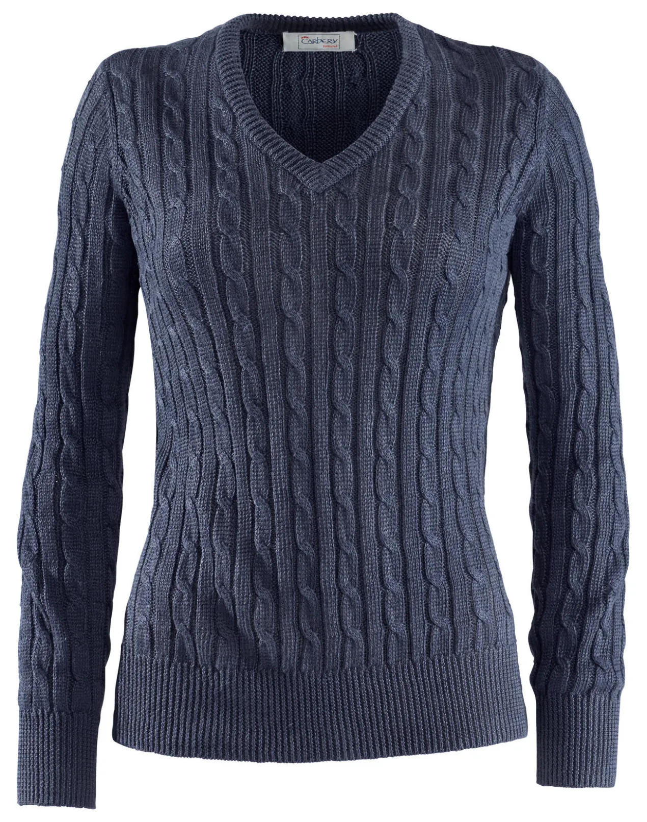Carbery Leinen-Zopfpullover
