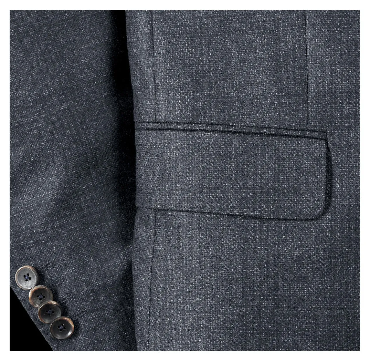 Carl Gross Super-120-Flanell-Sakko oder -Hose