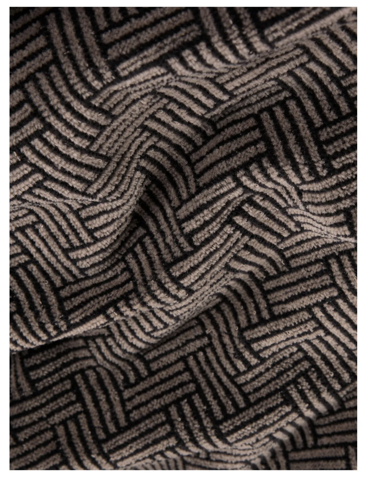 Carl Ross Jacquard-Edel-Bademantel