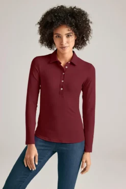 CARUBINA Collection Winter-Poloshirt