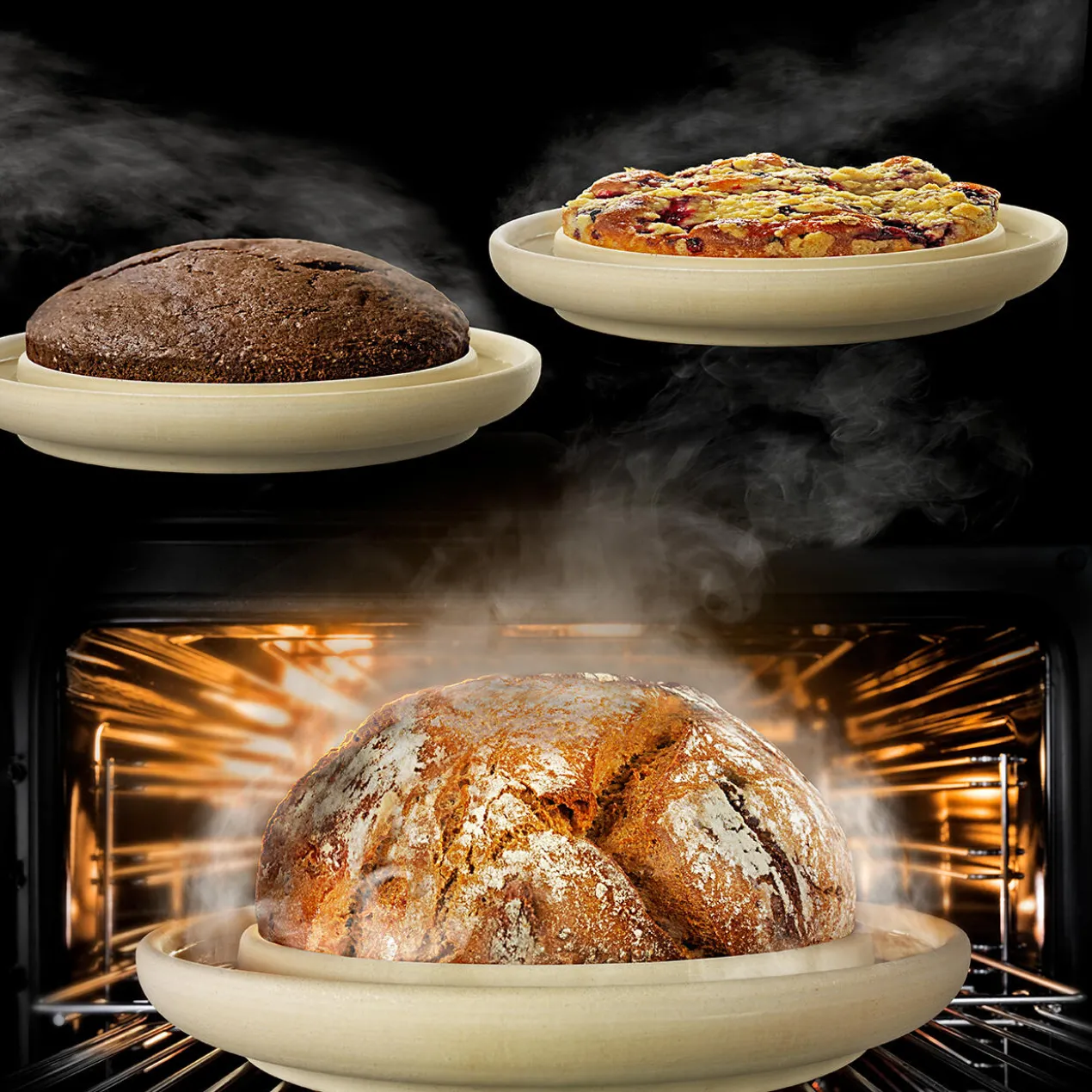 CeraFlam® Backplatte Bread & Cake