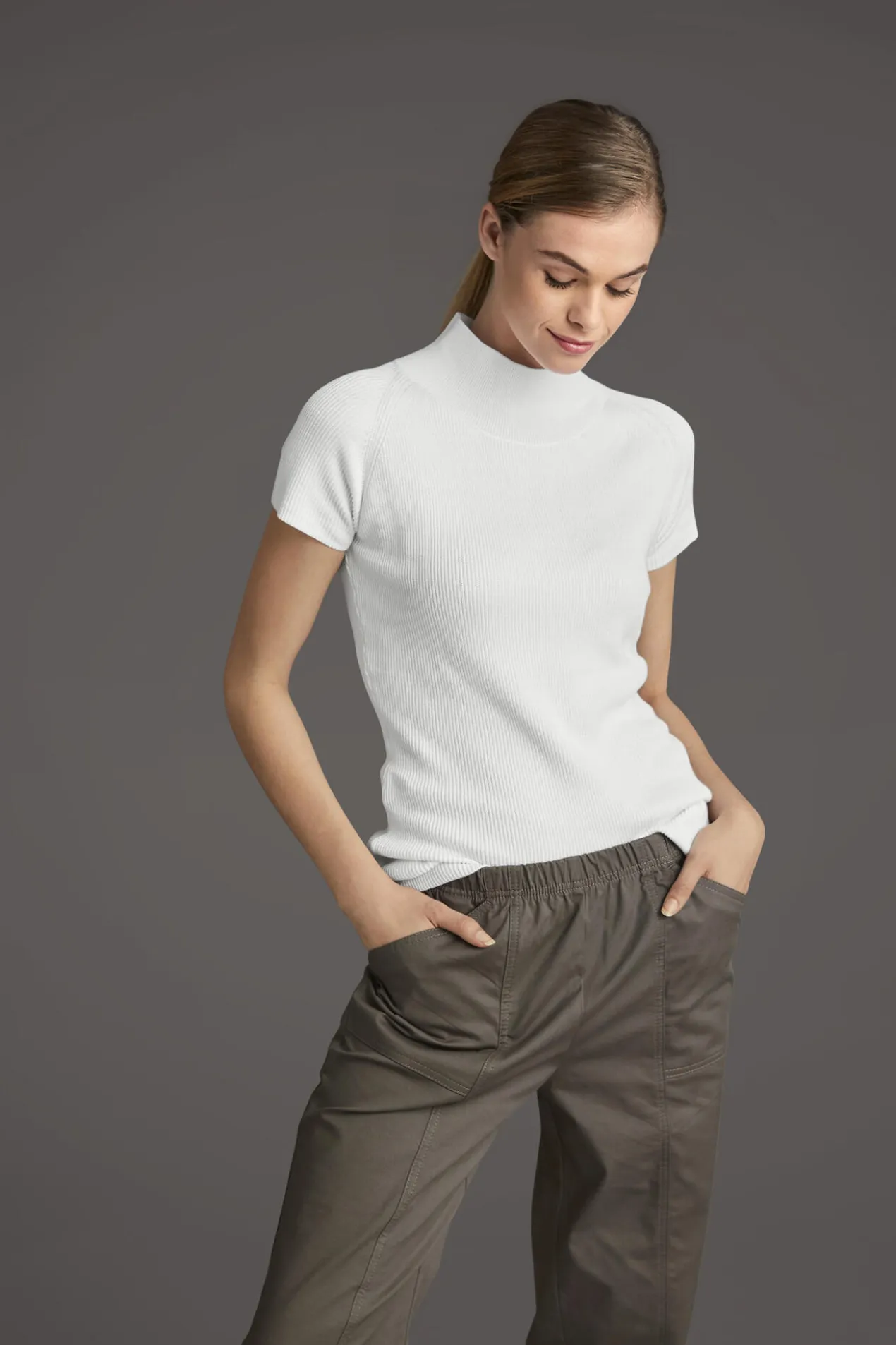 Clark Ross Kurzarm-Pullover
