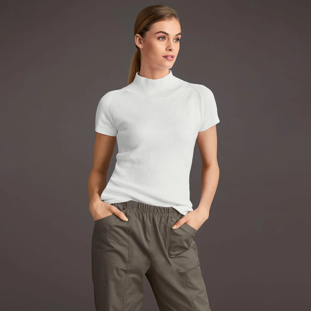 Clark Ross Kurzarm-Pullover