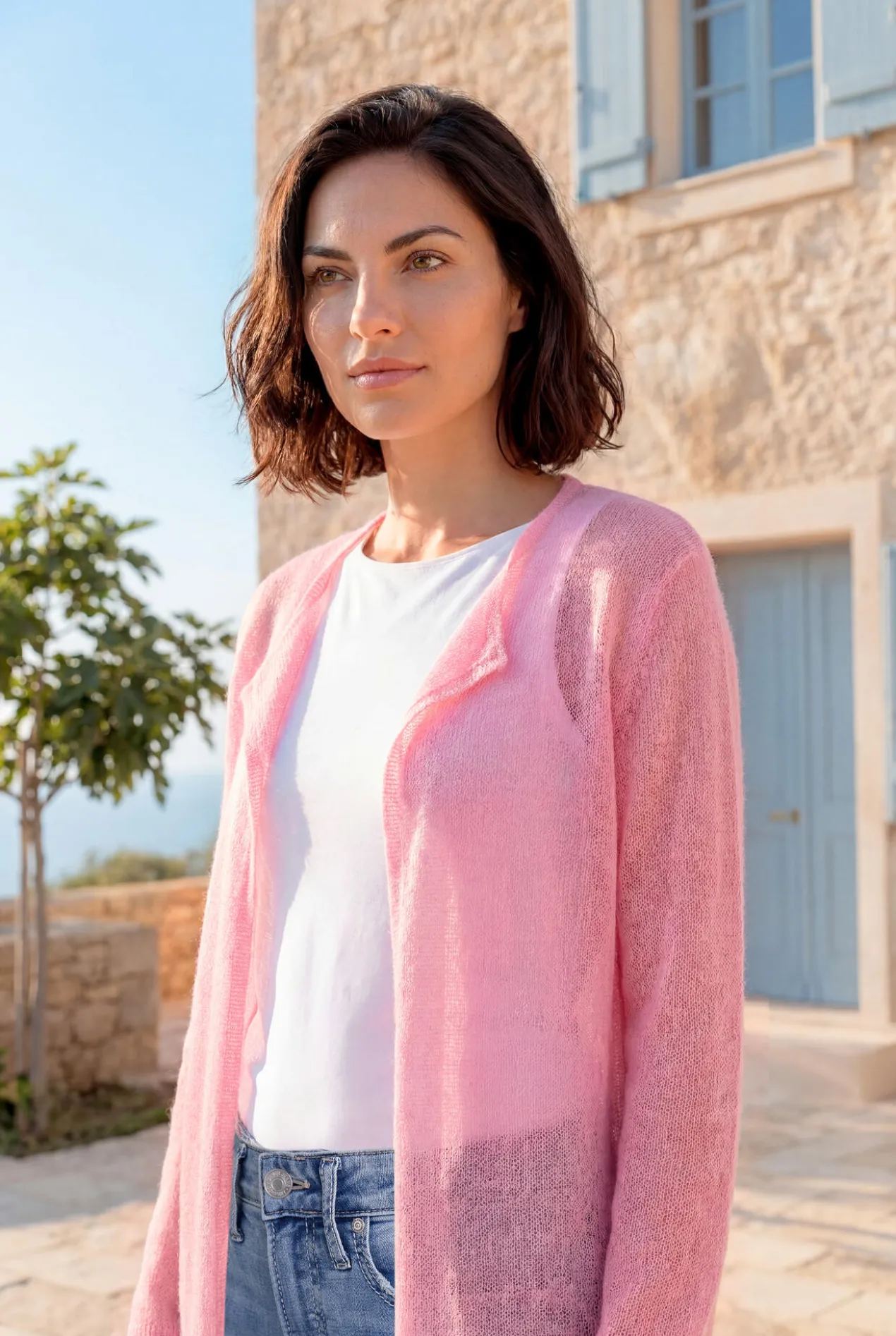 Cobweb-Langjacke