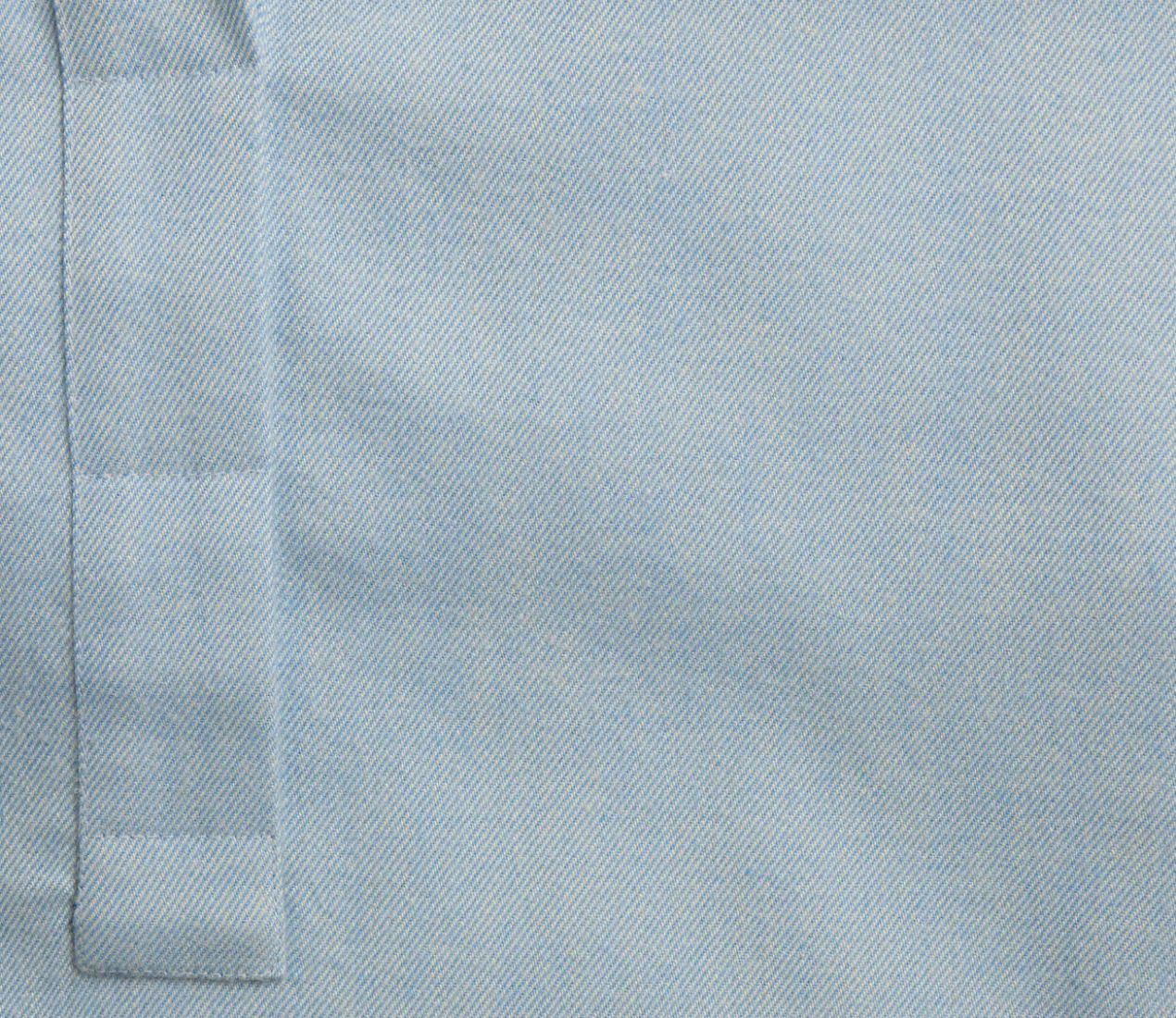 Denimlook-Tunikabluse