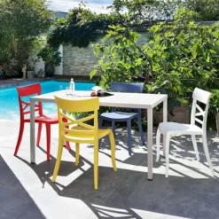 Design-Stuhl in-/outdoor