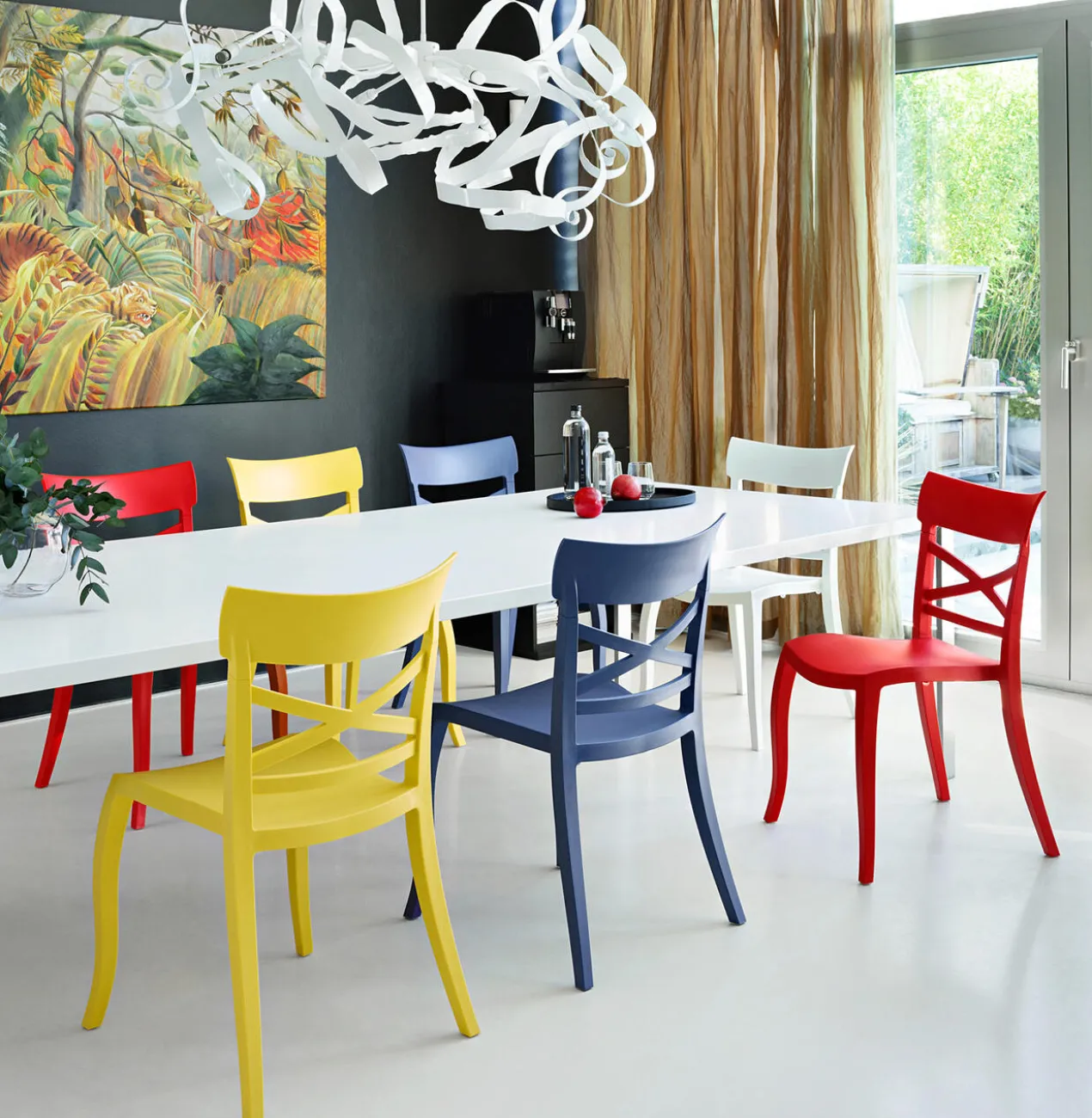 Design-Stuhl in-/outdoor