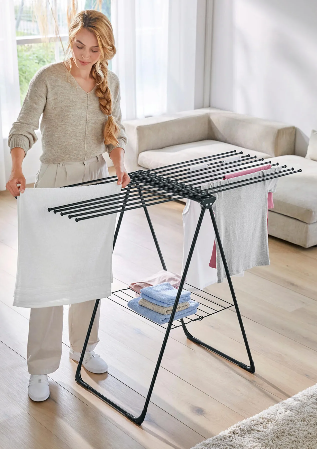 Design-Wäscheständer