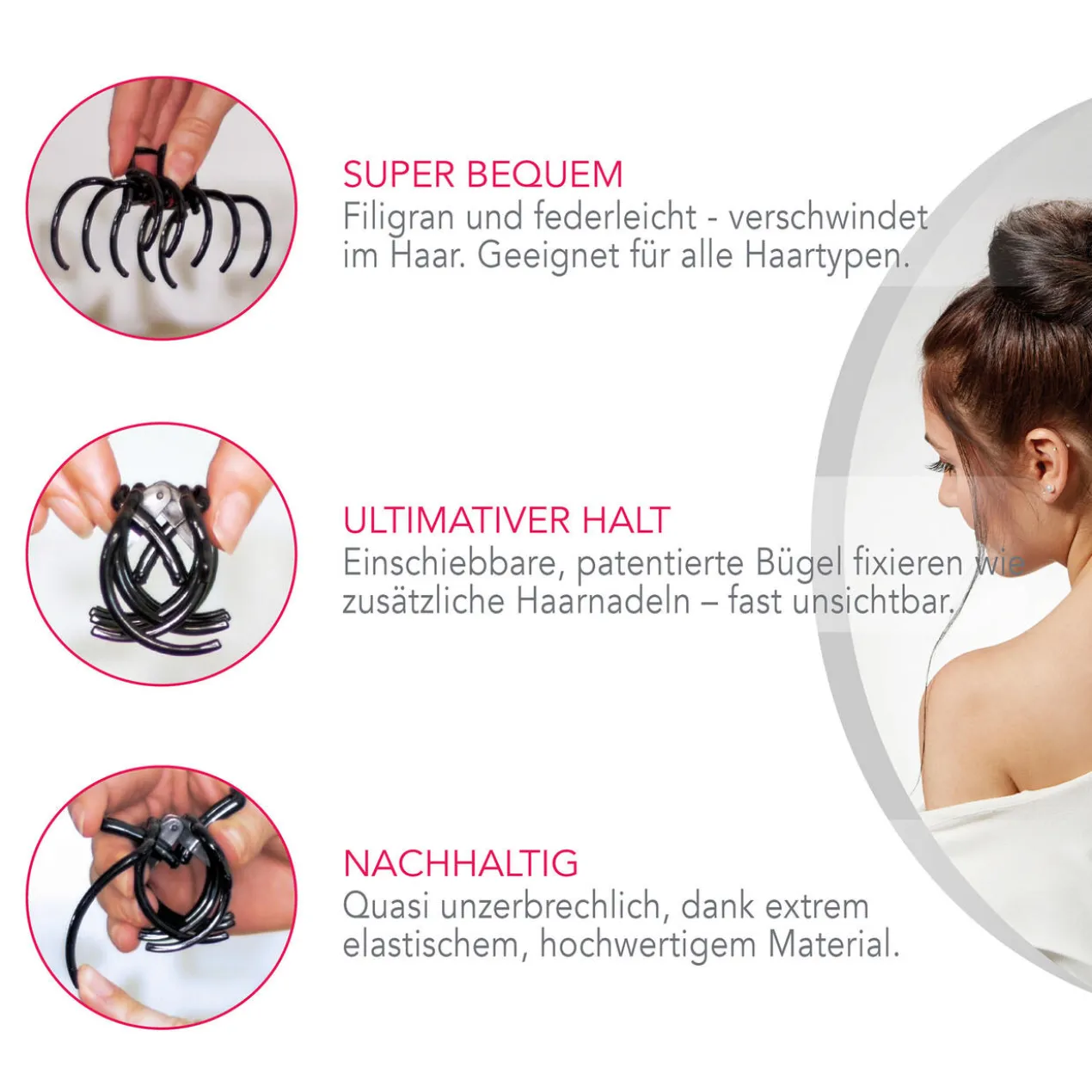 doouup® Haarklammer