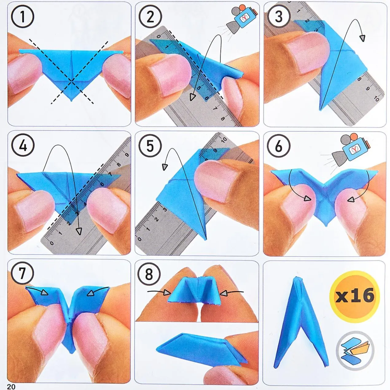 3D Origami Pfau