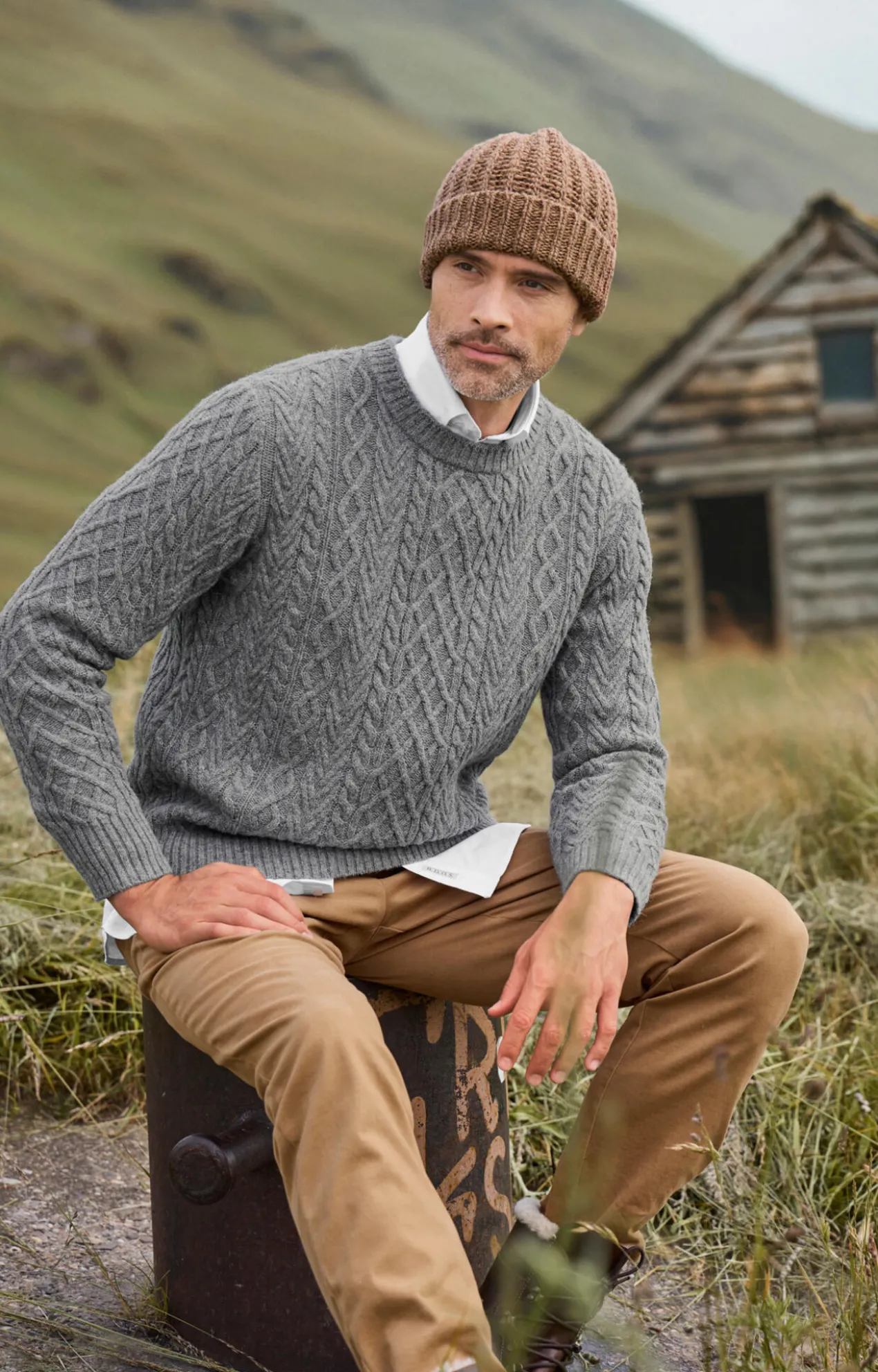Duneen Ireland Aran-Pullover