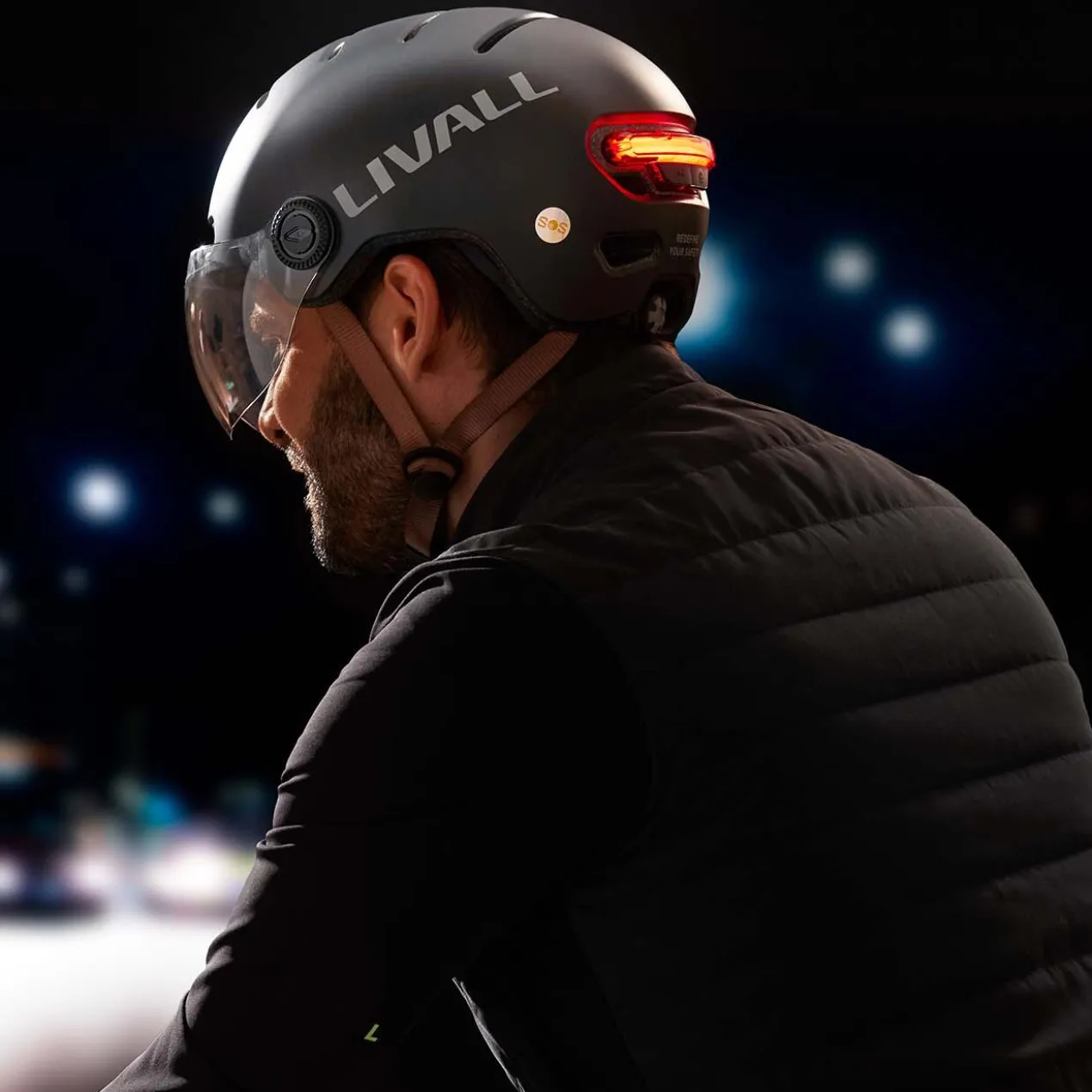 E-Bike-/Fahrradhelm Livall L23