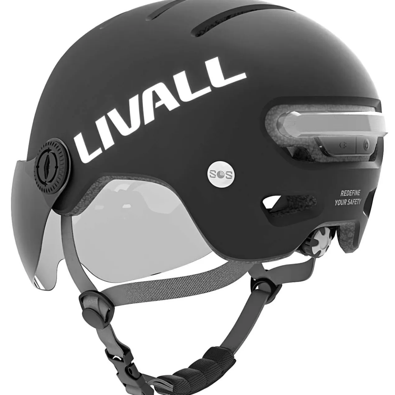 E-Bike-/Fahrradhelm Livall L23