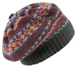 Eribé Fair-Isle-Schottenmütze