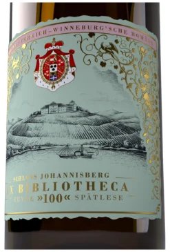 Ex-Bibliotheca Cuvée 100, Schloss Johannisberg, Rheinhau, Deutschland