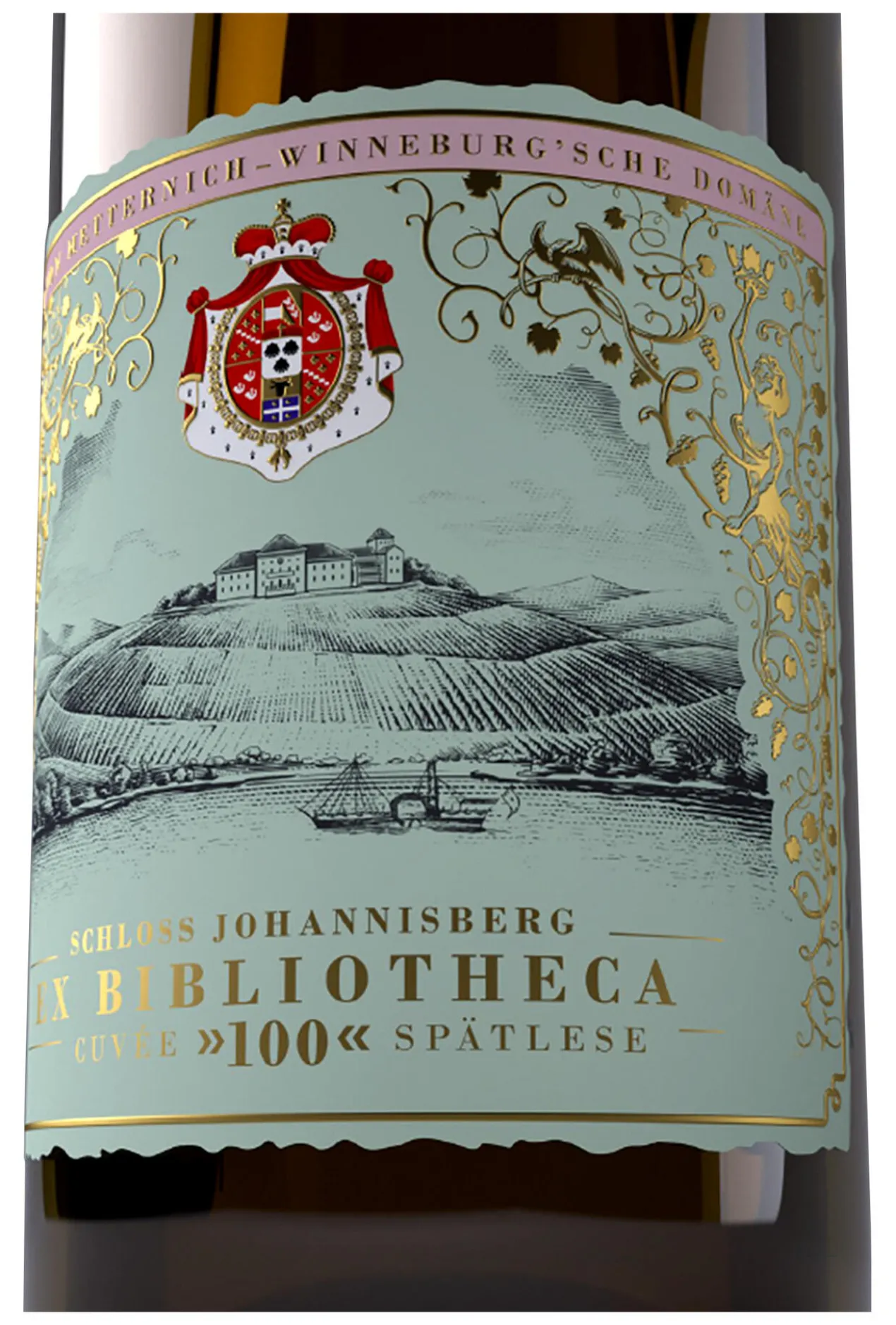 Ex-Bibliotheca Cuvée 100, Schloss Johannisberg, Rheinhau, Deutschland