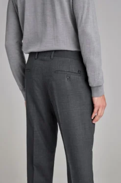 Fashion Charts Bundfalten-Wollhose