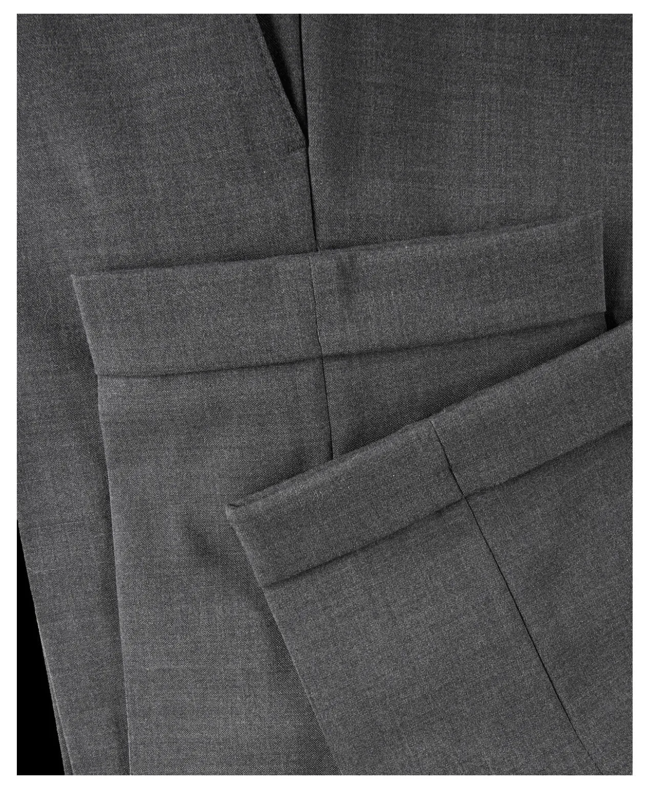 Fashion Charts Bundfalten-Wollhose