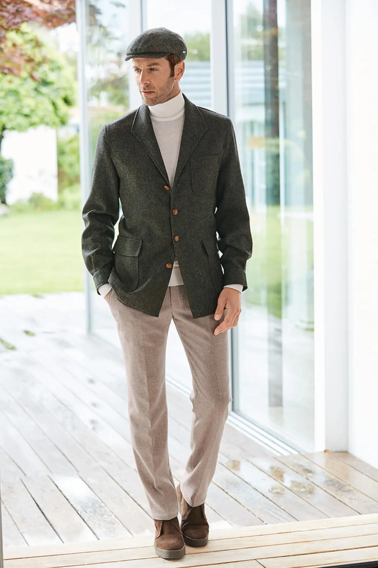 Feinloden-Tuchhose